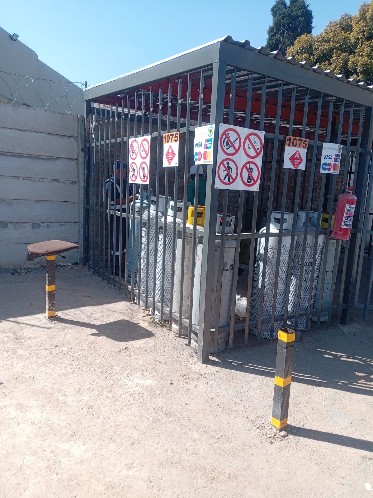 Ignitx Gas Solutions LPG yard entrance